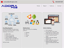 Tablet Screenshot of adorapos.com